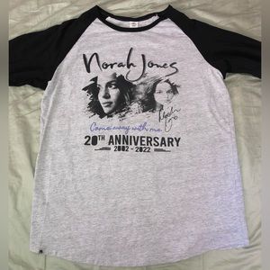 NORAH JONES Come Away With Me 20th Anniversary 2002-2022 Tshirt Mens Sz L NEW